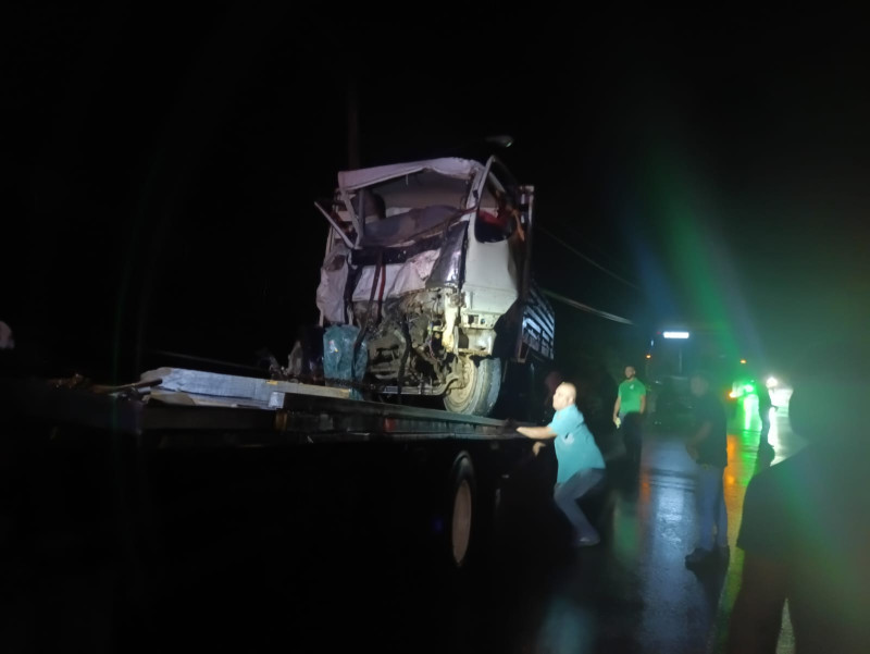 Accidente en Santiago Rodríguez.