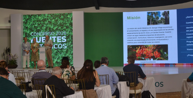 Participación del Jardín Botánico de St. George Village en Puentes Botánicos 2026.