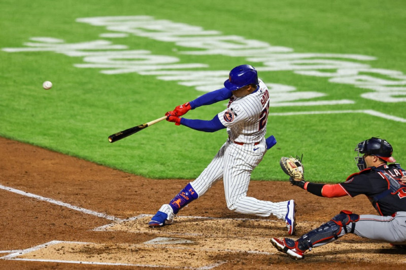 Juan Soto no pudo revertir el resultado de los Metros durante el partido del miércoles.