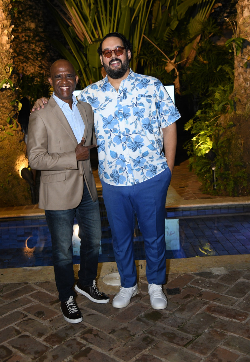 Jandy Feliz y Manuel Ramón Vásquez (Manerra).