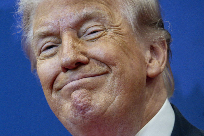 El presidente de Estados Unidos, Donald Trump, pronuncia un discurso sobre impuestos y la Seguridad Social en The Villages, Florida, el 1 de mayo de 2026
