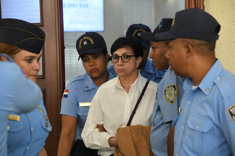 Maribel Espaillat, imputada por el caso Jet Set