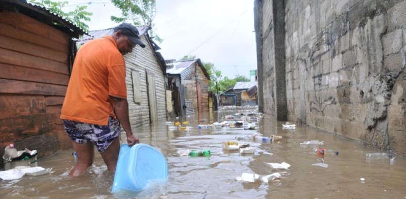 Las lluvias han provocado casos de leptospirosis.