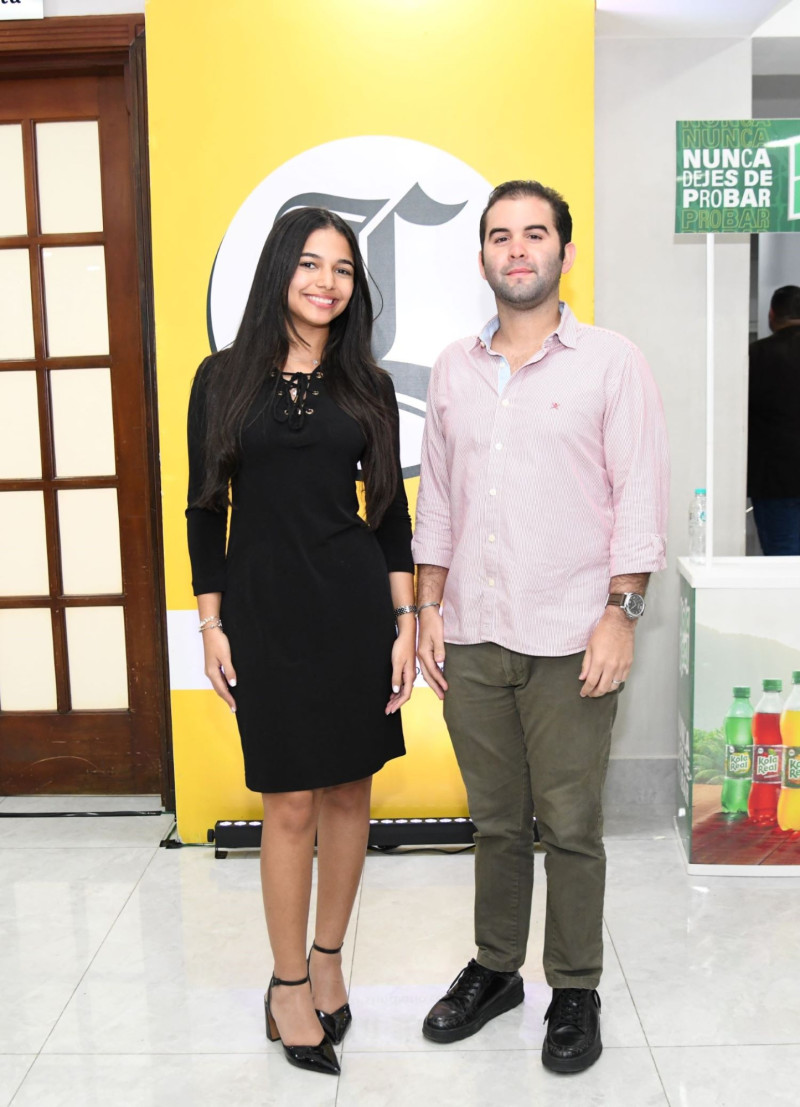 Laura Guerrero y Nelson González.