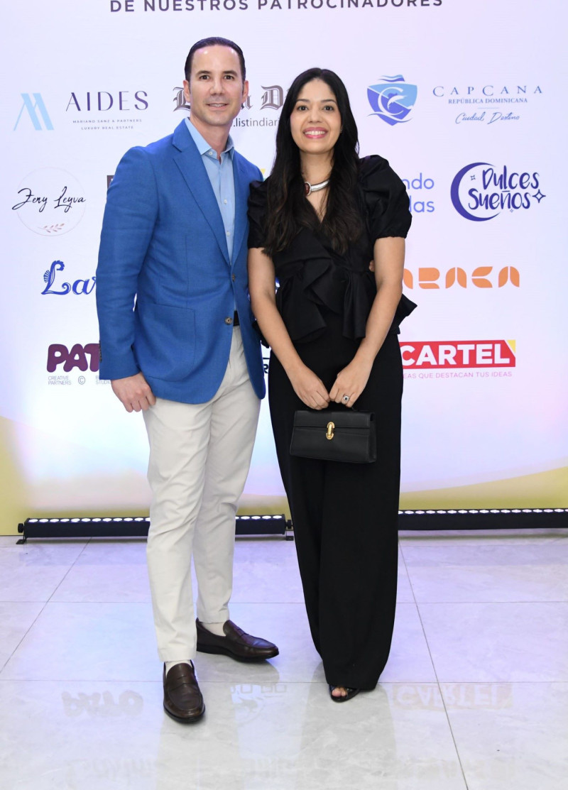 Eduardo Sánchez y Leyla Guzmán.