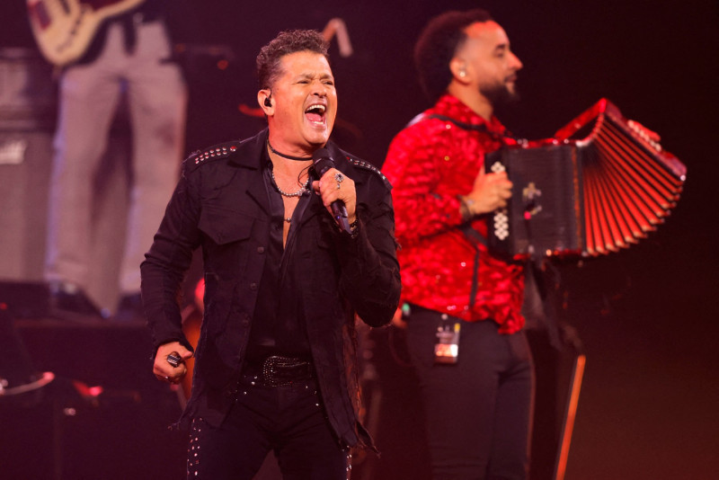 El cantante colombiano Carlos Vives.