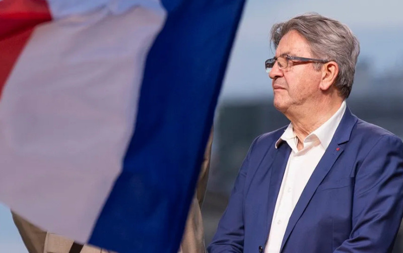 Jean-Luc Mélenchon es el líder de La Francia Insumisa, organización izquierdista.