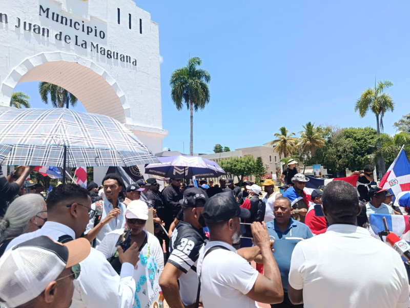 La manifestación duró más de tres horas.