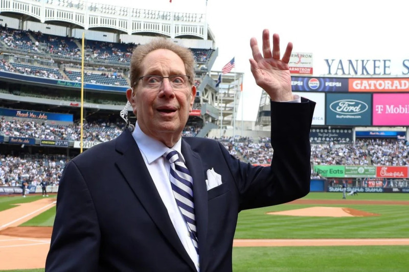 Jon Sterling , narrador de los yankees falleció este lunes a los 87 años.