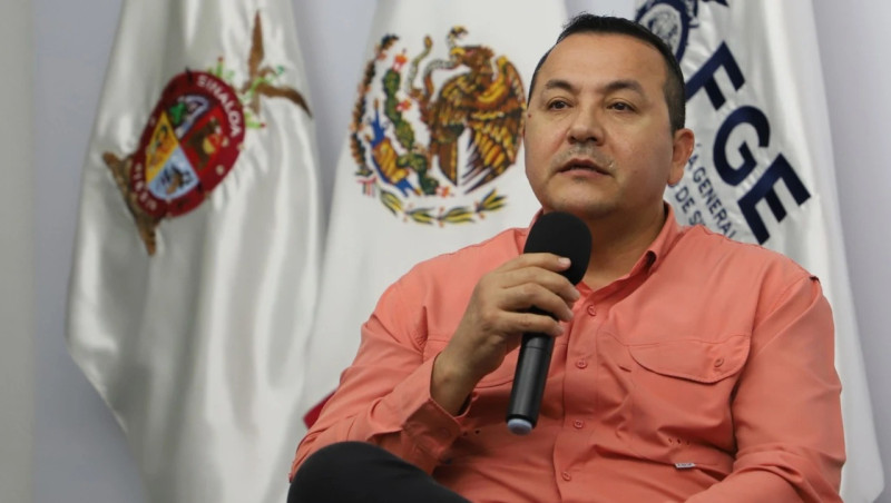 El vicefiscal general de la Fiscalía del estado mexicano de Sinaloa, Dámaso Castro.