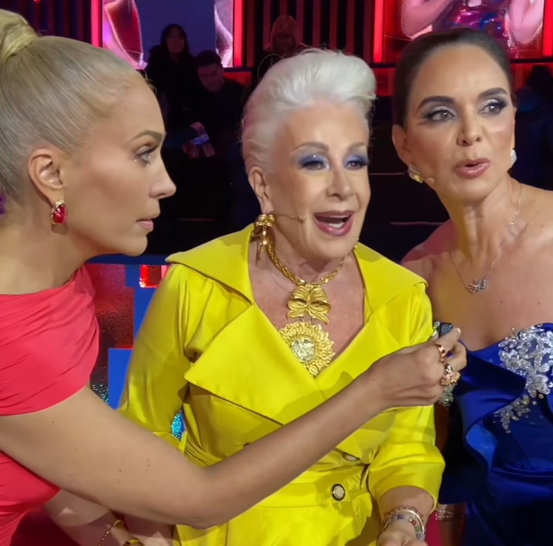 Laura Zapata y Lupita Jones reaccionan a la eliminación de El Divo.