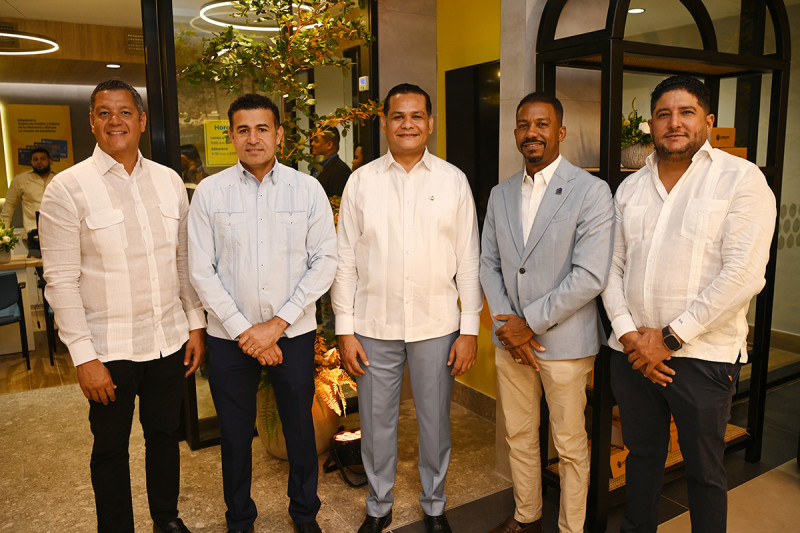 Braulio Martínez, José Miguel Genao, Juan Padilla, Mario Bonilla y Raymer Guzmán