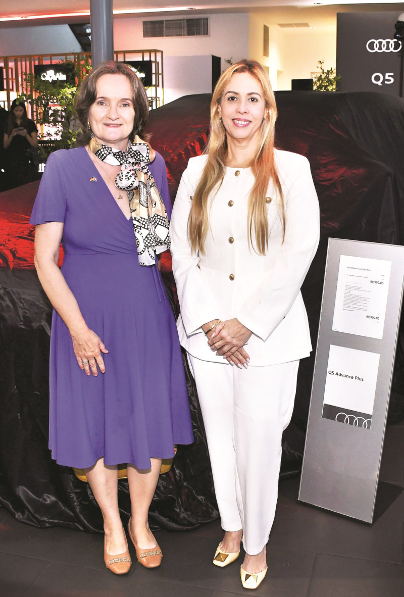 Frauke Pfaff y Yadira Molina.