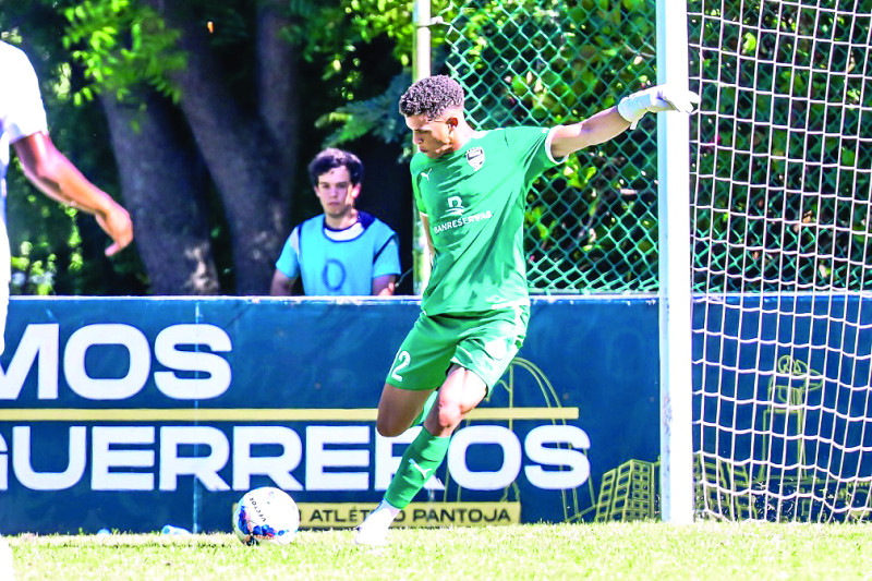 Edwin “Gato” Frías es una de las opciones de Cibao FC para custodiar el arco naranja en su enfrentamiento ante Pantoja