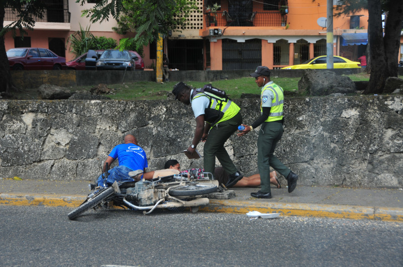 En la mayoría de los accidentes de tránsito están involucradas motocicletas.