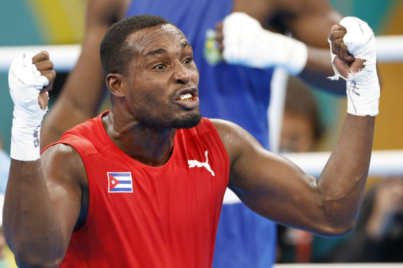 Julio César La Cruz dio a Cuba una presea de oro en boxeo en los Juegos de San Salvador 2023.
