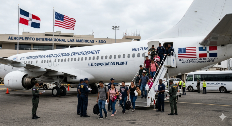 Los gobiernos, como el dominicano, insisten en que la presencia de deportados aquí será "tránsito temporal", mientras que la oposición política en los otros tres países también advierte sobre posibles riesgos a la soberanía.