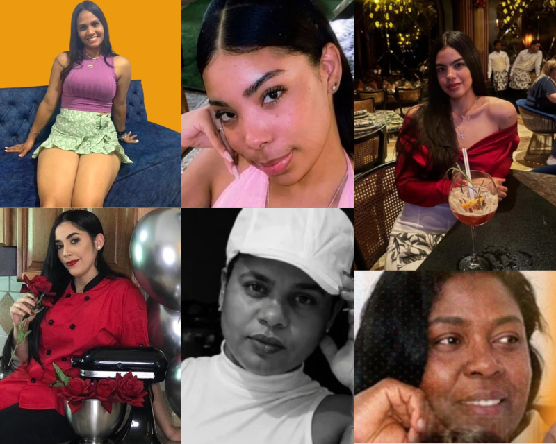 Providencia, Alfania, Esmeralda, Yessika, Nikaury y Diana víctimas de feminicidio en las primeras semanas de Mayo