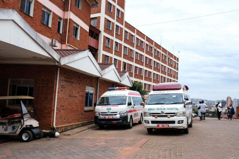 Vista general del hospital Musulmán de Kibuli, donde falleció un paciente con ébola, el sábado 16 de mayo de 2026, en Kampala, Uganda