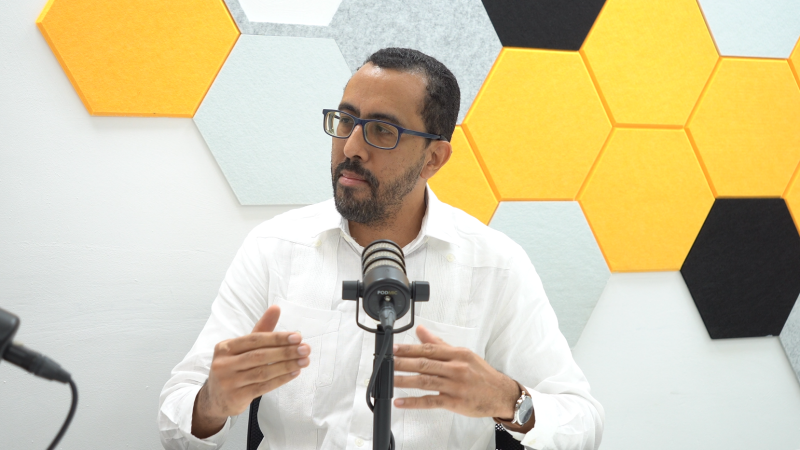 Natanael Disla, experto en municipalidad.