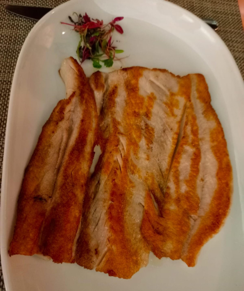 Dorado a la plancha especial sin limón