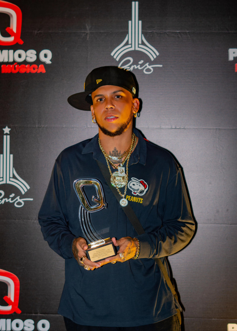 Dixson Waz en los Premios Q 2026.