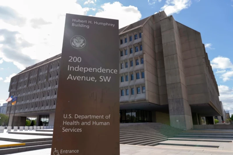 Sede del Departamento de Salud de EEUU, en Washington, el 16 de abril de 2025