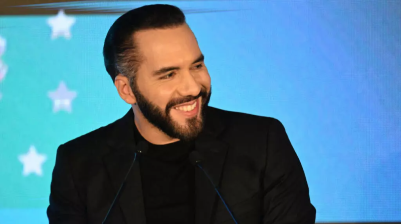 El presidente de El Salvador, Nayib Bukele, en marzo de 2025.