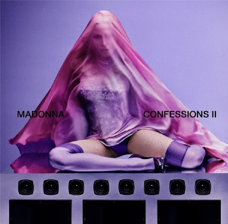 Imagen de la portada del álbum muestra "Confessions II" de Madonna, cuyo lanzamiento está previsto para el 3 de julio.