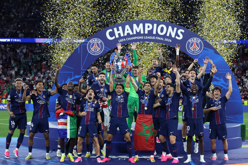 El París Saint-Germain gana su segunda Liga de Campeones