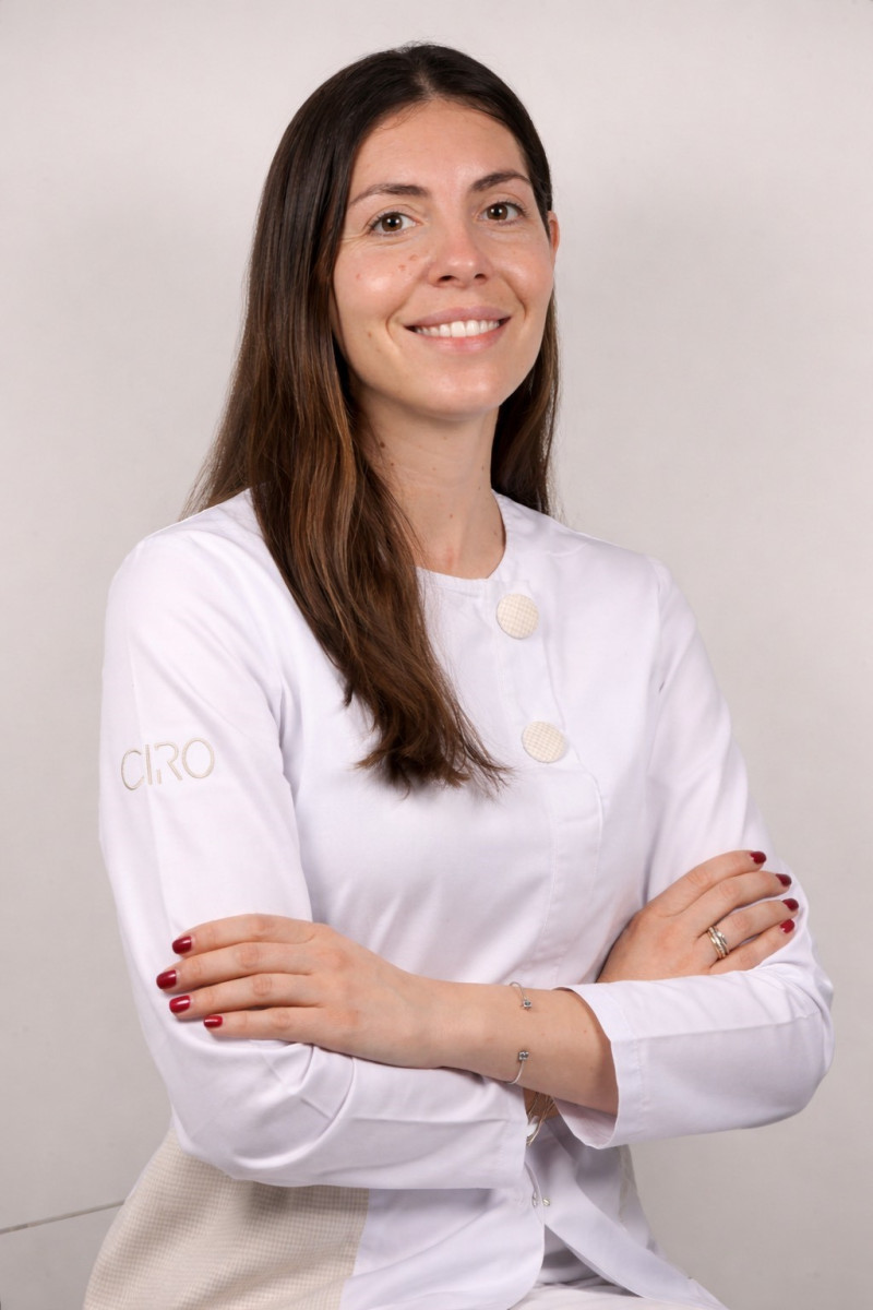 La doctora Clara Roc, odontóloga en Ciro. Foto cedida por clínica Ciro