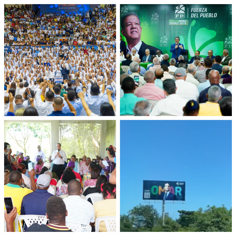 A pesar de la existencia de la prohibición en las leyes electorales, las actividades proselitistas aumentaron durante el mes de mayo