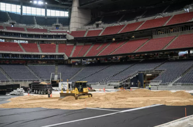 El Houston Stadium es el estadio del equipo de la NFL de los Texans, aunque para el torneo se ha cambiado el nombre de NRG Stadium