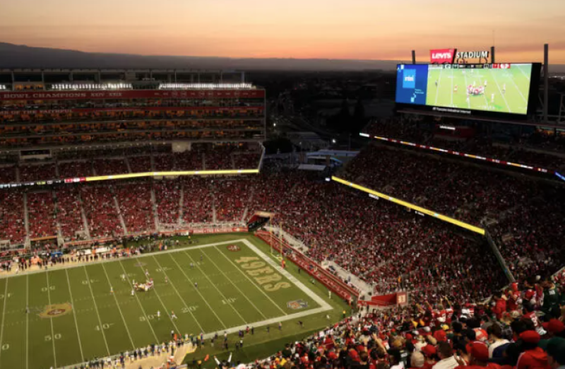 El Levi's Stadium de los San Francisco 49ers.
