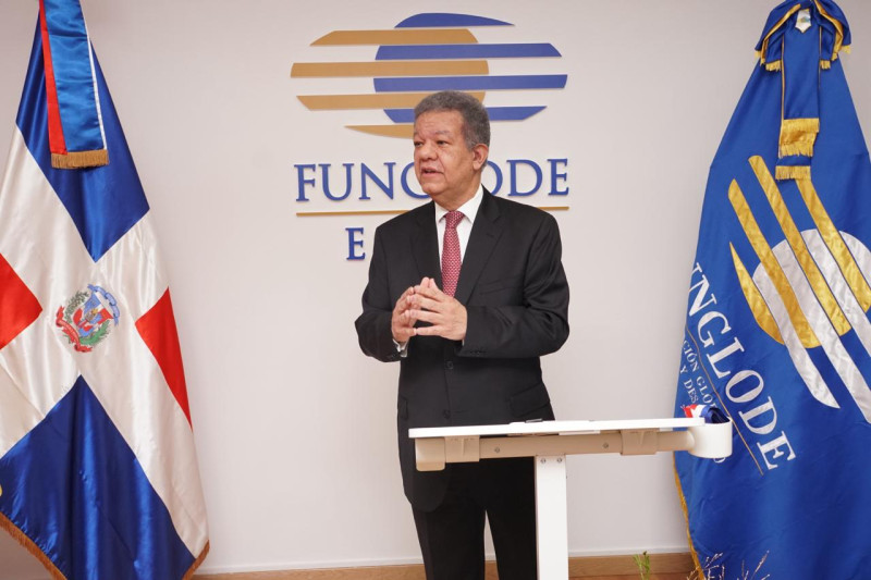 Leonel Fernández en Madrid, España.