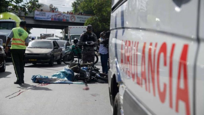 Más de 4.6 accidentes de tránsito por día se registraron en el país durante la última semana.