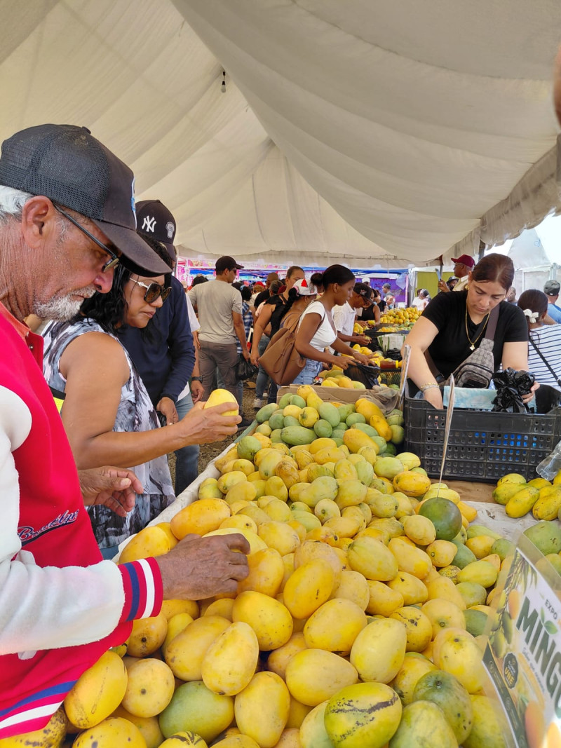 El público asistente disfrutó también durante cinco días de feria de variadas ofertas derivadas del mango.
