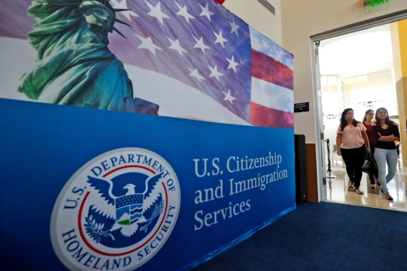 Oficina de Servicios de Ciudadanía e Inmigracion de EE.UU. en Miami.