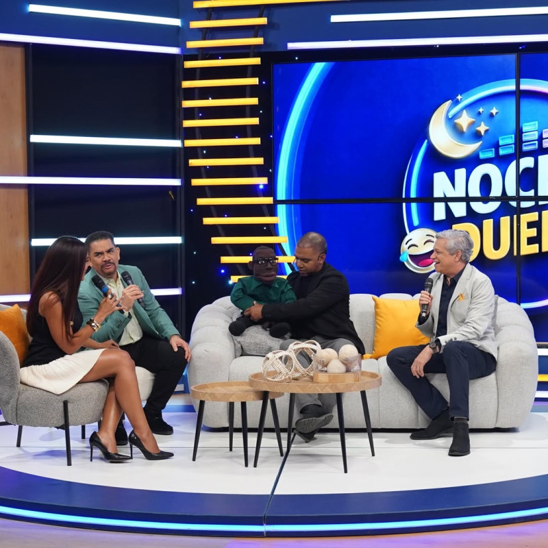 Momento en “Noche duerma”, que se transmite de lunes a viernes por RTVD, canal 4.