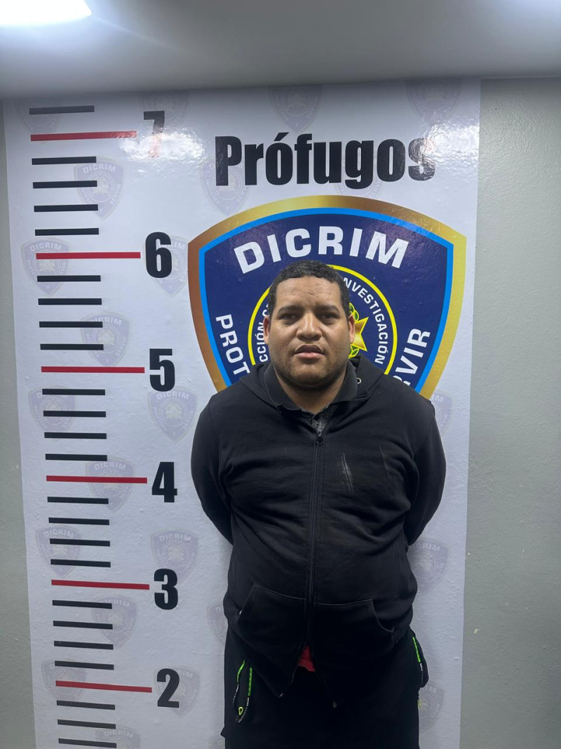 Wilkin García Peguero, popularmente conocido como "Mantequilla", tras su más reciente arresto