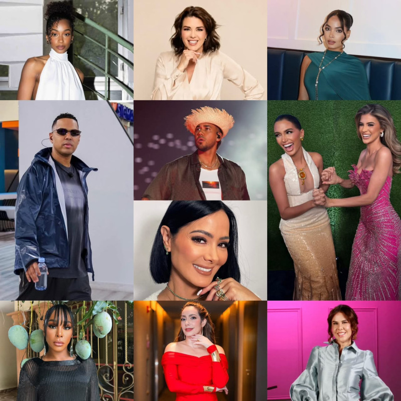 Artistas, comunicadores, misses e influencers se han unido para respaldar a Celinee Santos en la recta final de La Casa de los Famosos 6.