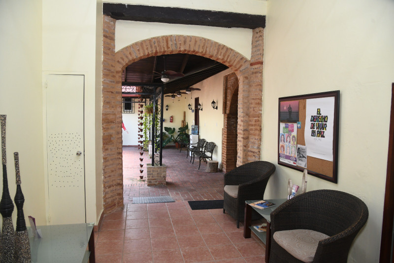 La edificación del Centro de Atención a Sobrevivientes de Violencia (CASV), ubicada en la Ciudad Colonial, era una discoteca