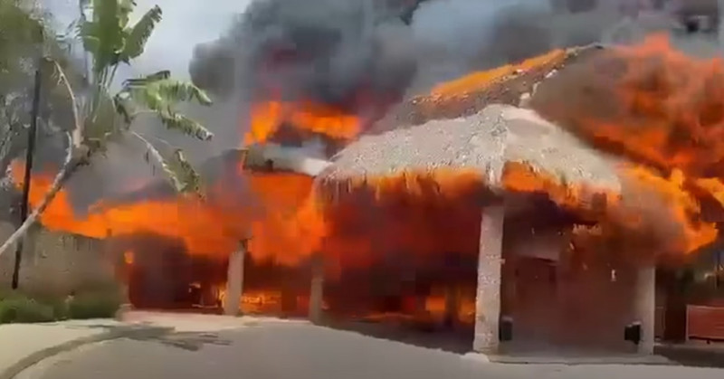 Incendio en Bayahíbe