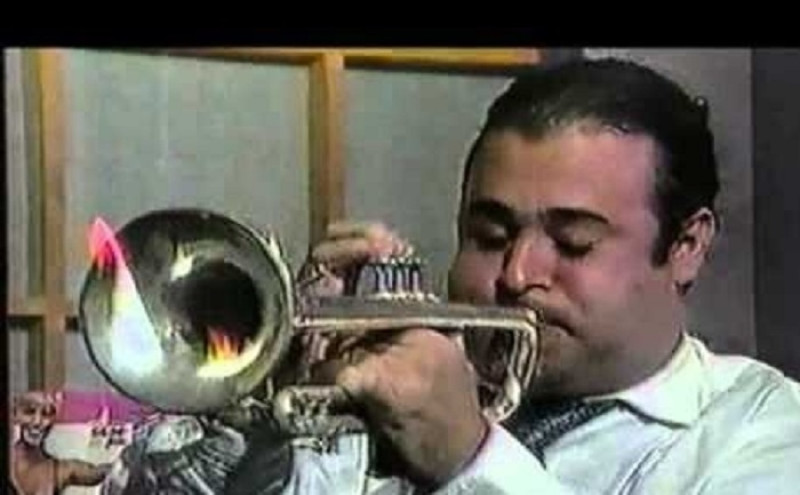 Fermín Cruz, un gran trompetista dominicano considerado entre los mejores en la ejecución del instrumento.