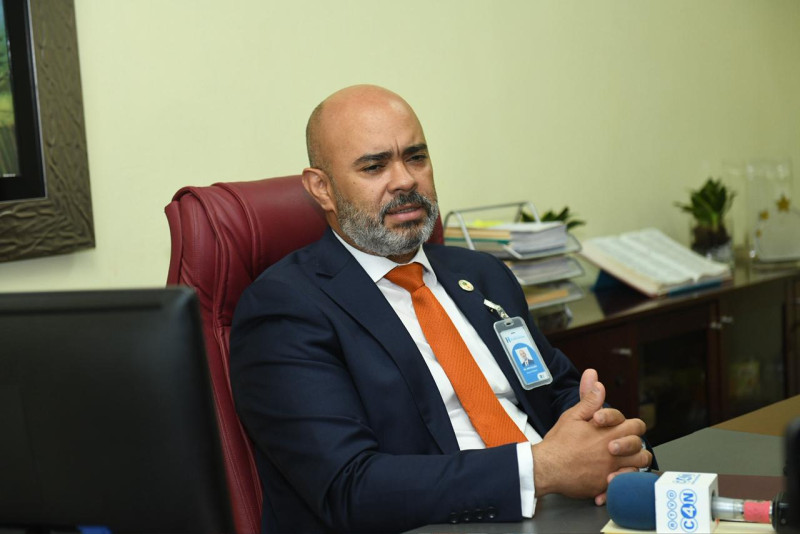 Director del Hospital Doctor Darío Contreras, Andy Bernardo De León Valenzuela.