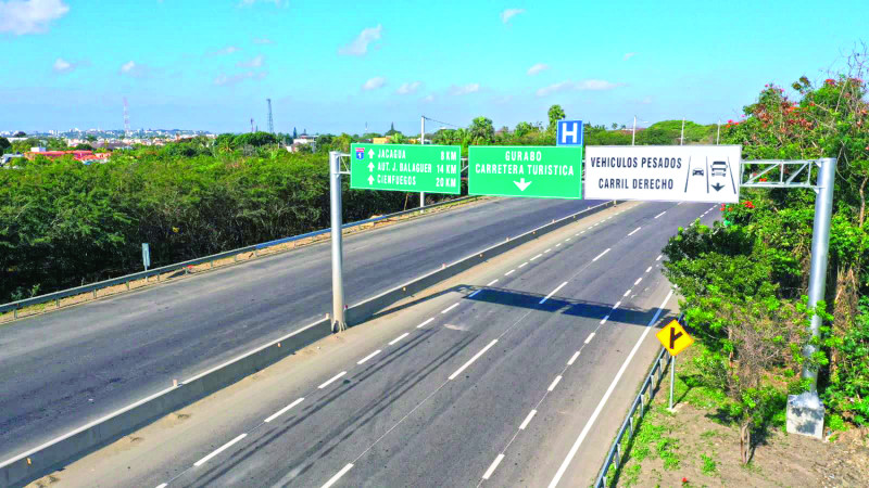 La Circunvalación Norte que lleva el nombre Luis Crouch.