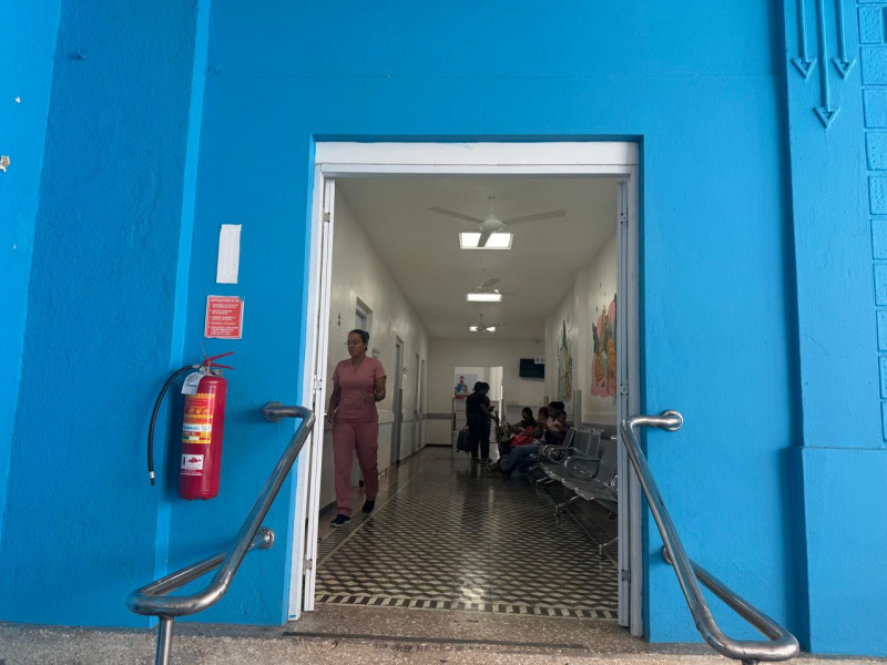 Área de consulta de pediatría del Centro Sanitario.