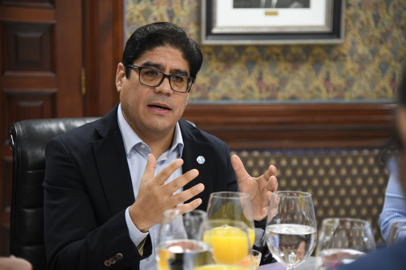 Rodrigo Castañeda, representante de la FAO en el país.