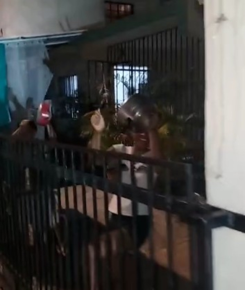 Cacerolazos en la urbanización Juan Pablo Duarte, Santo Domingo Este
