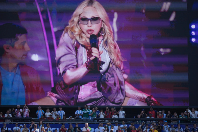 Madonna abrió el histórico espectáculo de medio tiempo de la final del Mundial 2026.